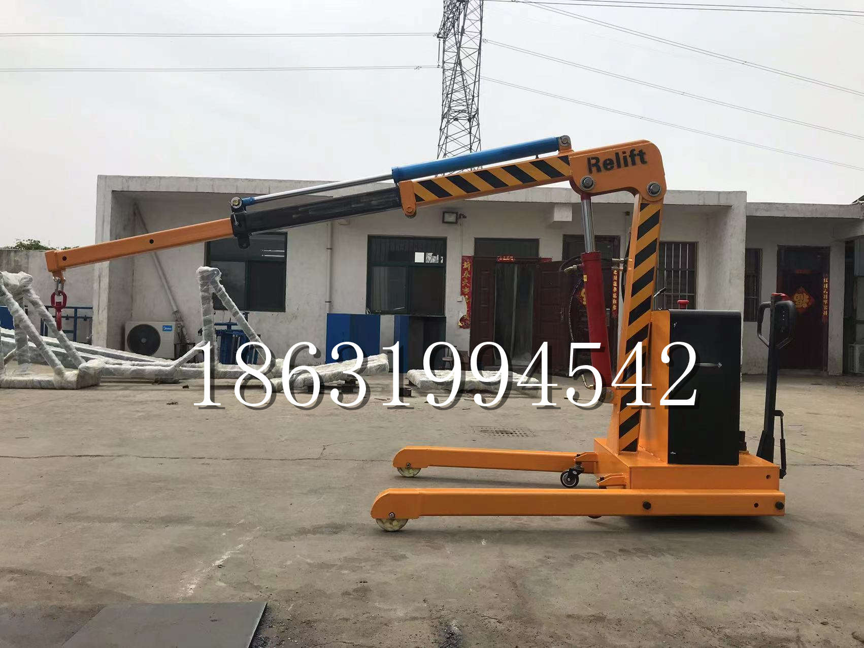 清原满族自治县久征定做3吨三轮随车吊 农用园林绿化移树吊 平板工程用小吊机